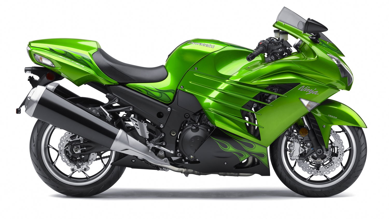 Kawasaki ZZR1400 official image gallery