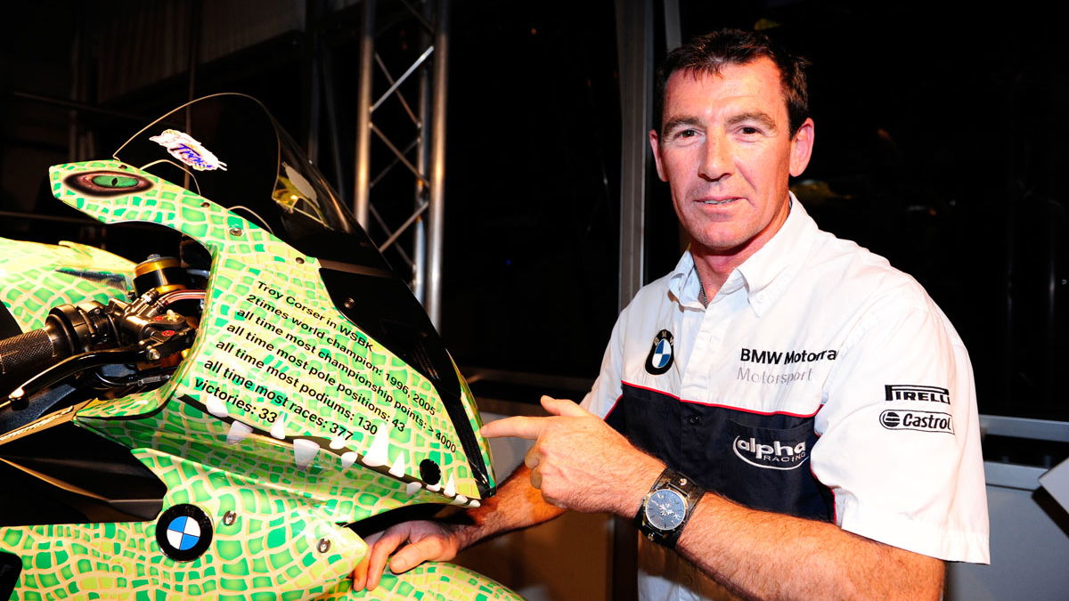 Troy Corser retires from racing