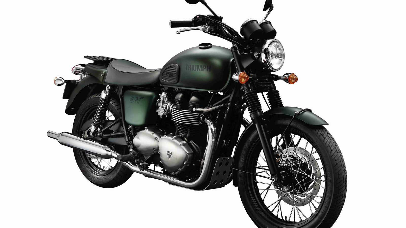 Limited edition Steve McQueen Bonneville
