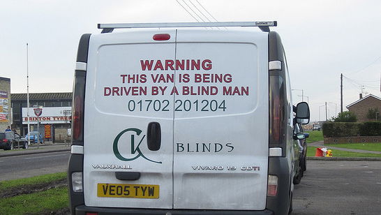 'Blind Drivers' epidemic