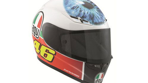 AGV launch Valentino Rossi's 'Eye' helmet