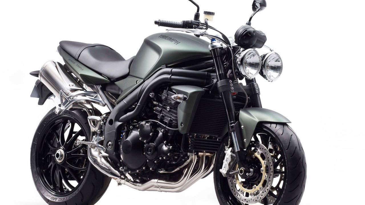 Matt Khaki Green for 2010 Triumph Speed Triple