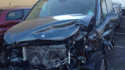 Shane Byrne injured in 70mph head-on crash