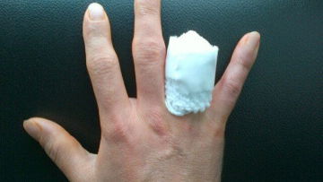Hopkins chops-off finger tip