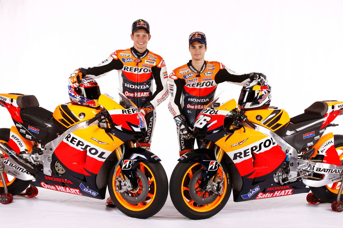 This is Rossi's Ducati Desmosedici GP12