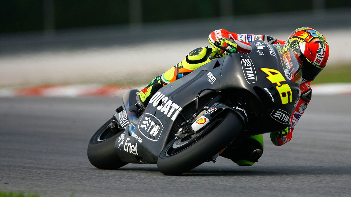 Rossi: 'The GP12 is beautiful'