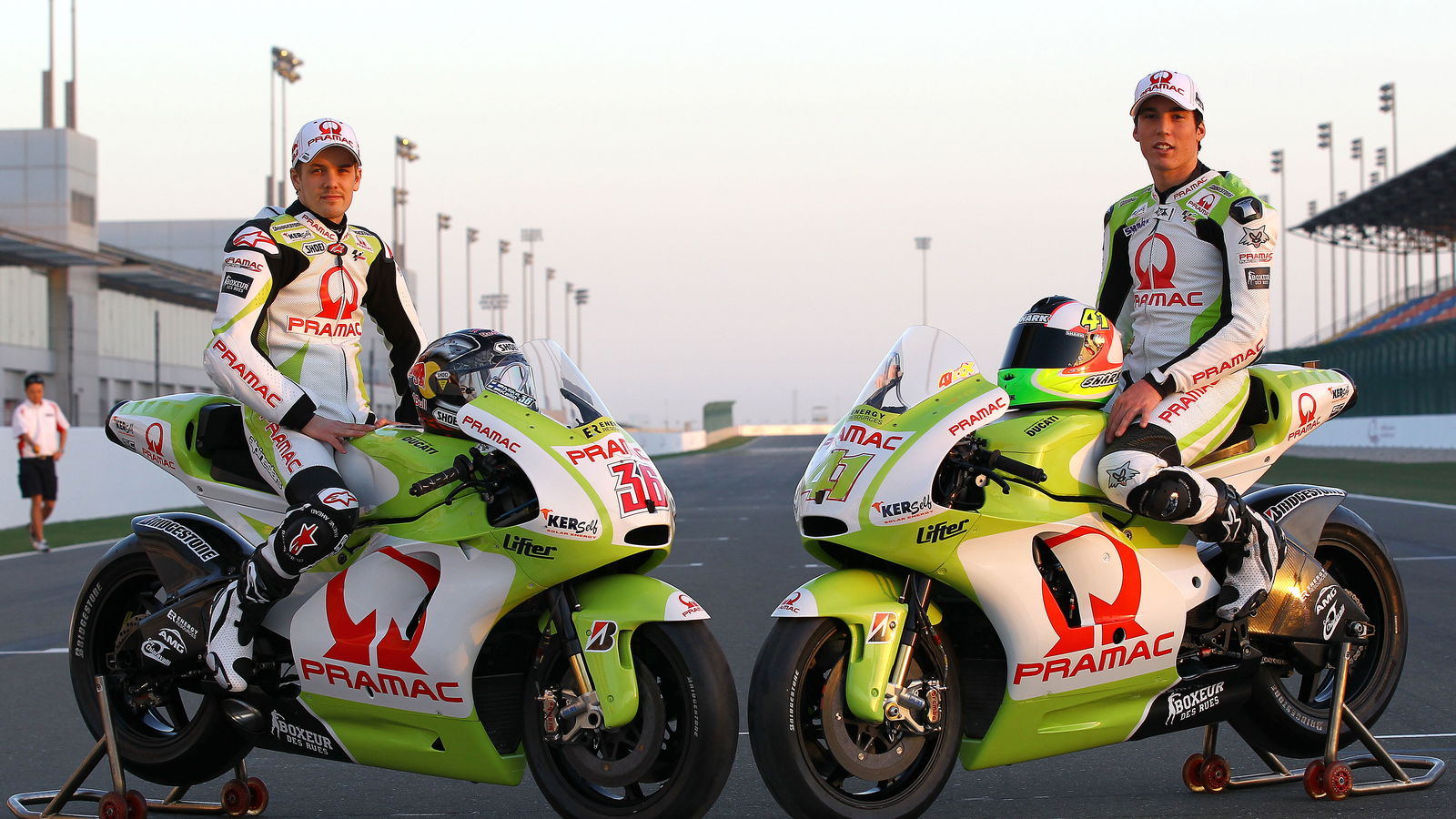 Gallery: Pramac Ducati MotoGP unveil eco-friendly paintjob