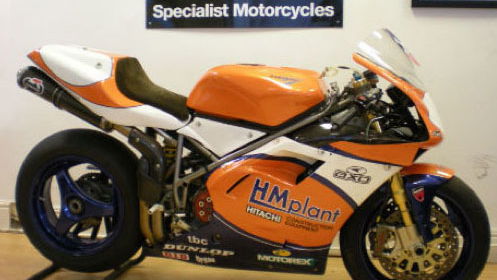 Desirable ex-race bikes on eBay