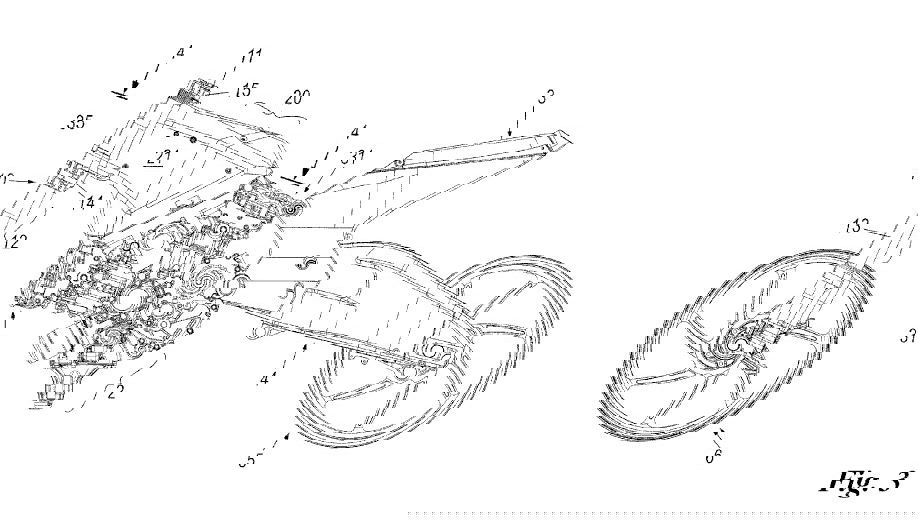 Ducati to build a frameless motorcycle?