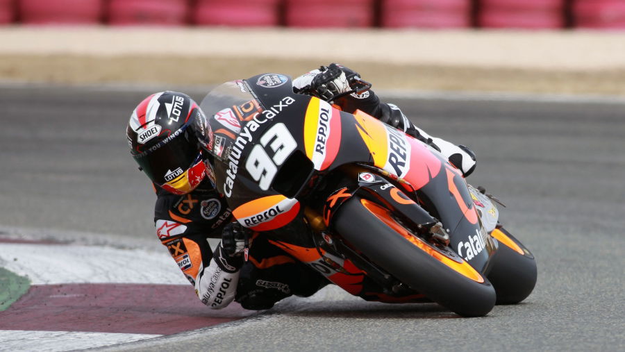Video: Marquez makes Moto2 return