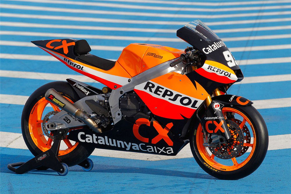 Video: Marquez makes Moto2 return