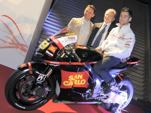 Gresini Honda goes black in respect