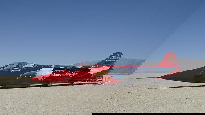 512mph female land speed record attempt
