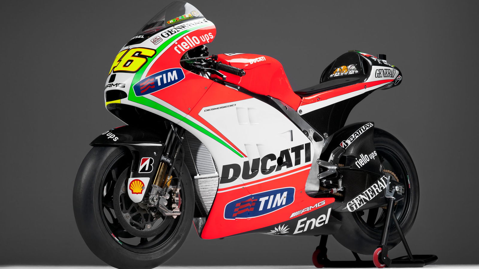 First Look: Rossi's Desmosedici GP12