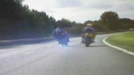 Caught on camera: Three months jail for wheelie biker