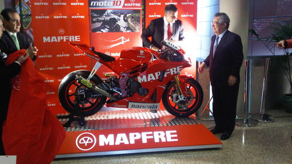 Mapfre Aspar Moto2 bike unveiled
