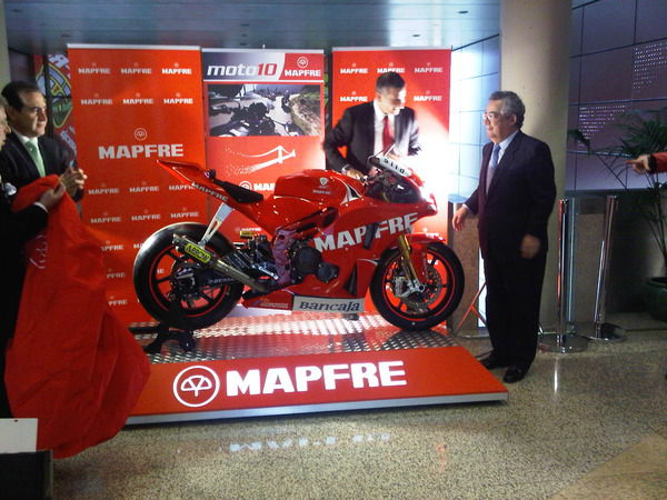 Mapfre Aspar Moto2 bike unveiled