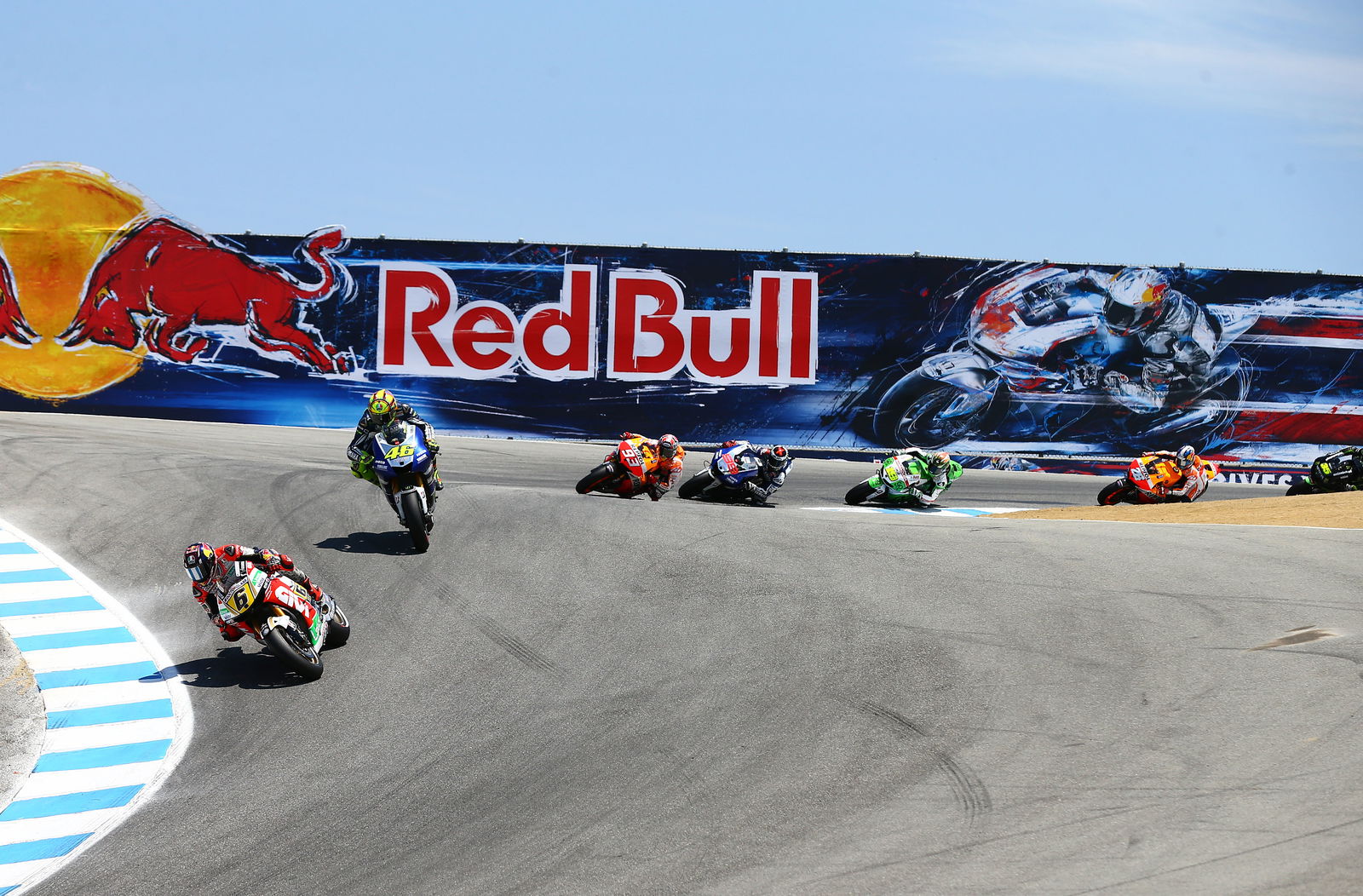 Stefan Bradl leads 2013 MotoGP US Grand Prix. - Gold and Goose
