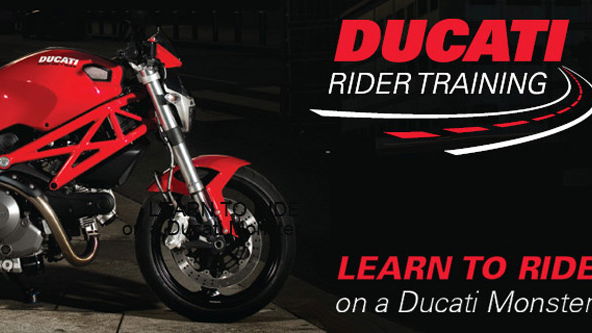Get your licence, free, with Ducati