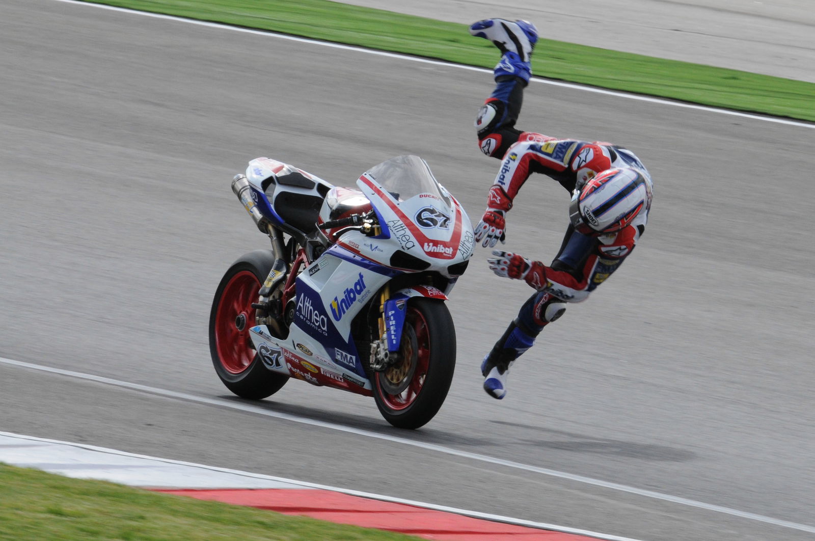 Max Neukirchner Portimao Superpole Crash
