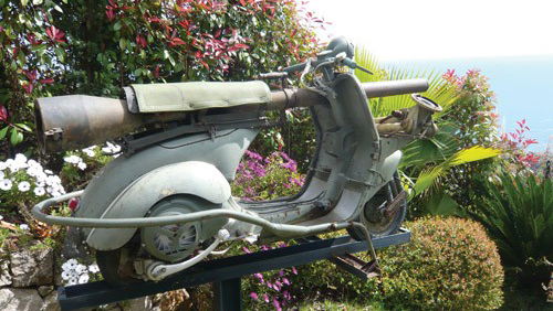 Rare military moped up for grabs