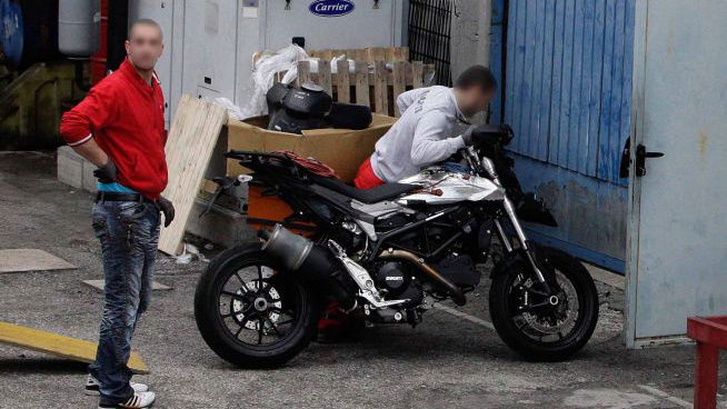 Water-cooled Ducati Hypermotard