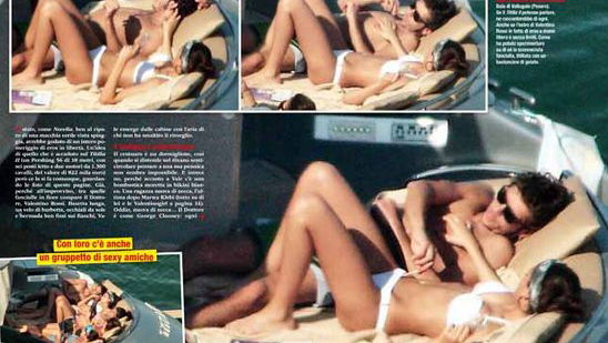 Rossi spotted with new girlfriend