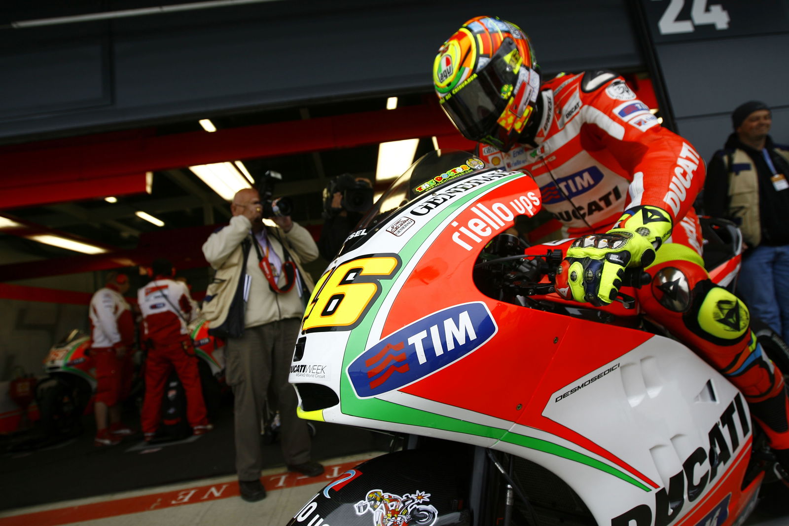 Rossi: 'I like the challenge with Ducati'