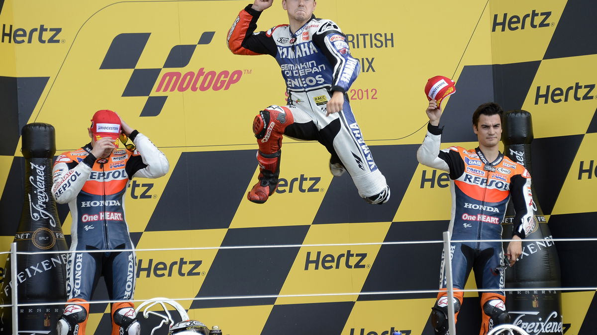 Lorenzo close to topping Rossi's podium rate