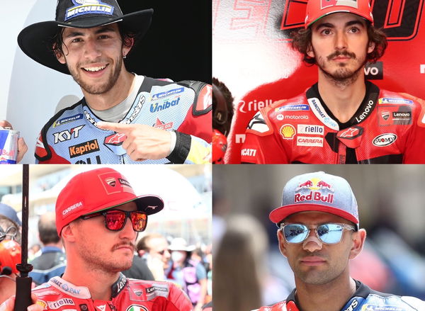 Enea Bastianini, Pecco Bagnaia, Jack Miller, Jorge Martin