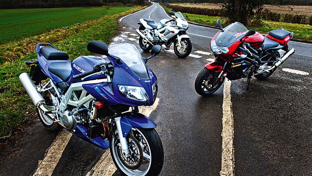 Torque is cheap - Aprilia Falco, Suzuki SV1000, Honda Firestorm