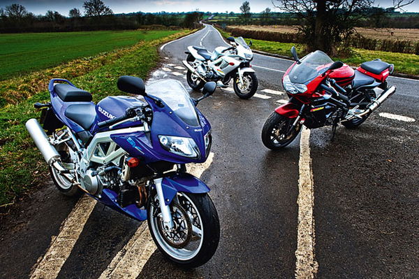 Torque is cheap - Aprilia Falco, Suzuki SV1000, Honda Firestorm