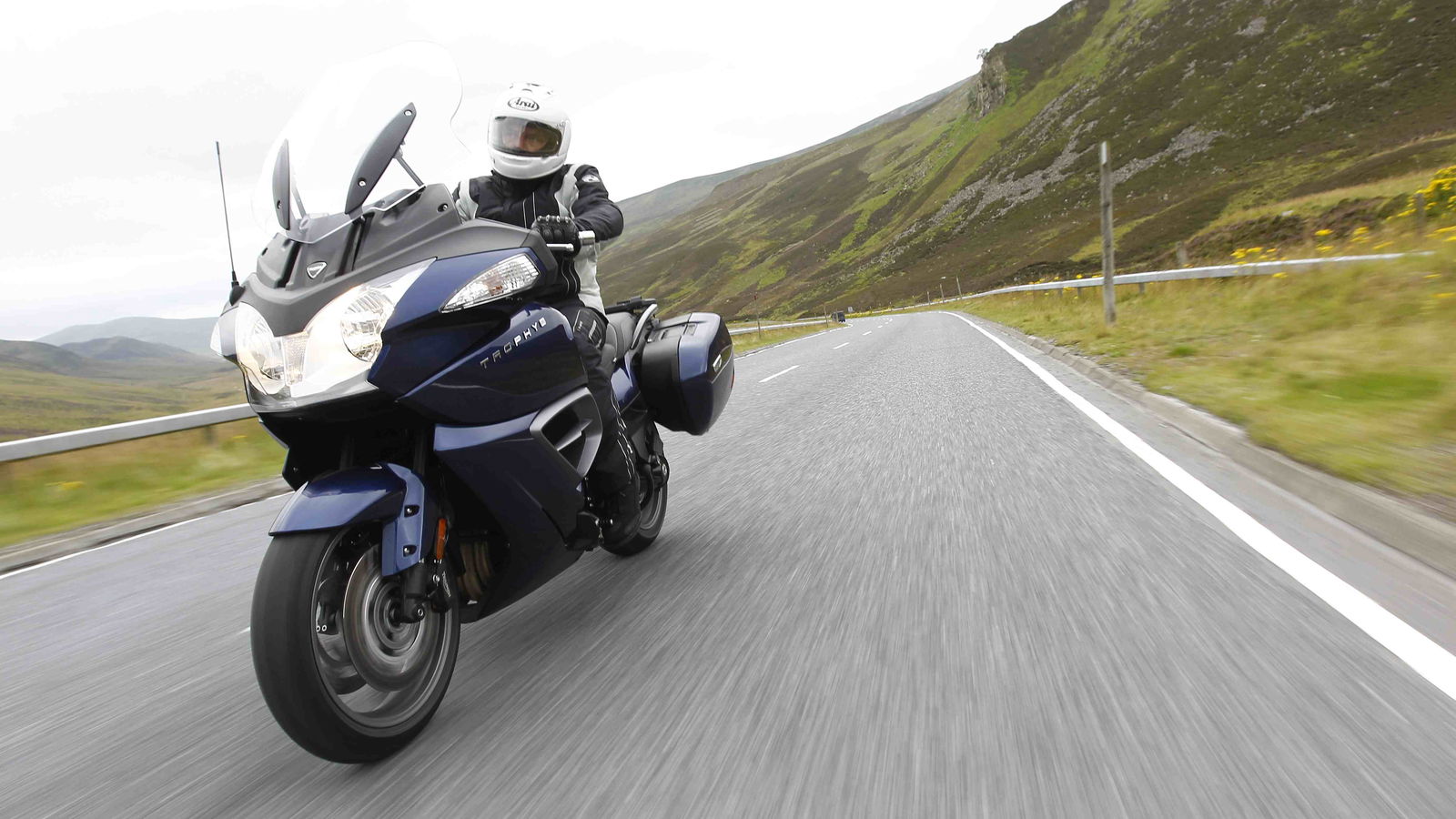 Triumph Trophy 1200 review: UK roads