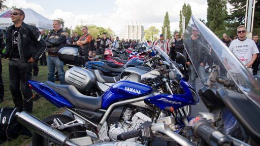 European bikers protest EU proposal