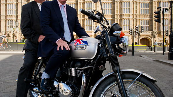 Triumph's limited edition Jubilee Bonneville