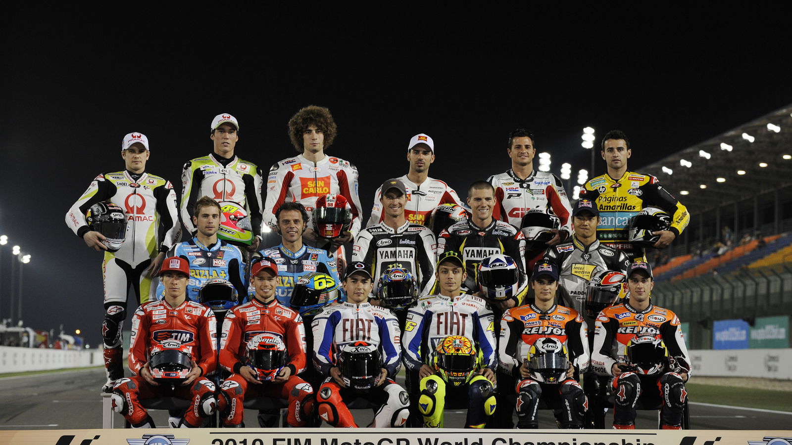 2010 MotoGP Championship standings - Qatar