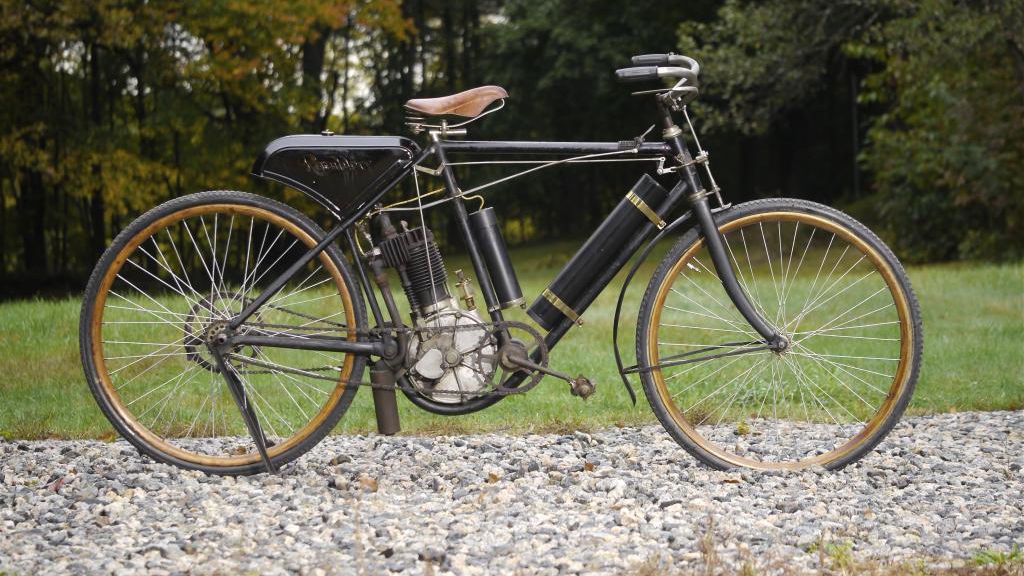 110 year-old motorcycle for sale