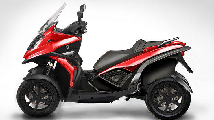 Quadro Parkour four wheeled scooter