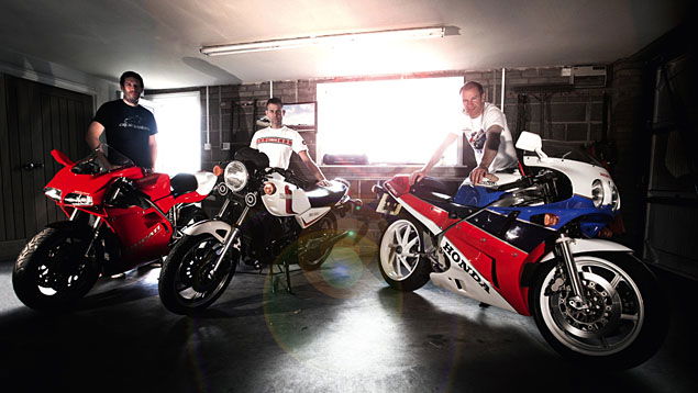 Second Hand Dream Bikes - Yamaha RD350LC, Honda RC30, Ducati 916SP used test