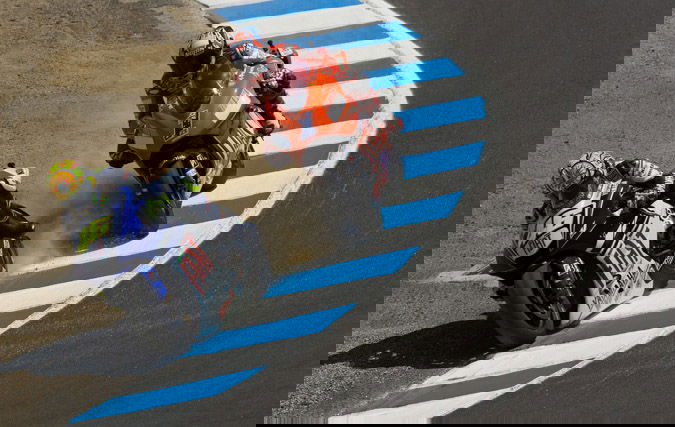 No wall for Lorenzo and Rossi