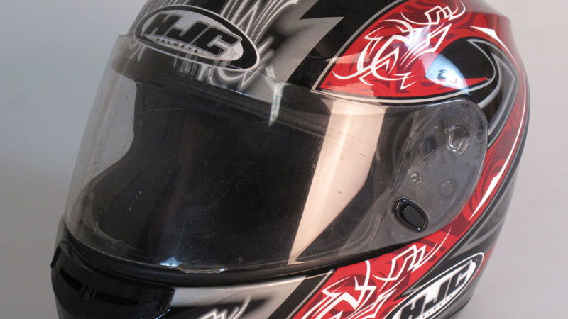 Used: HJC CL-ST Throttle helmet