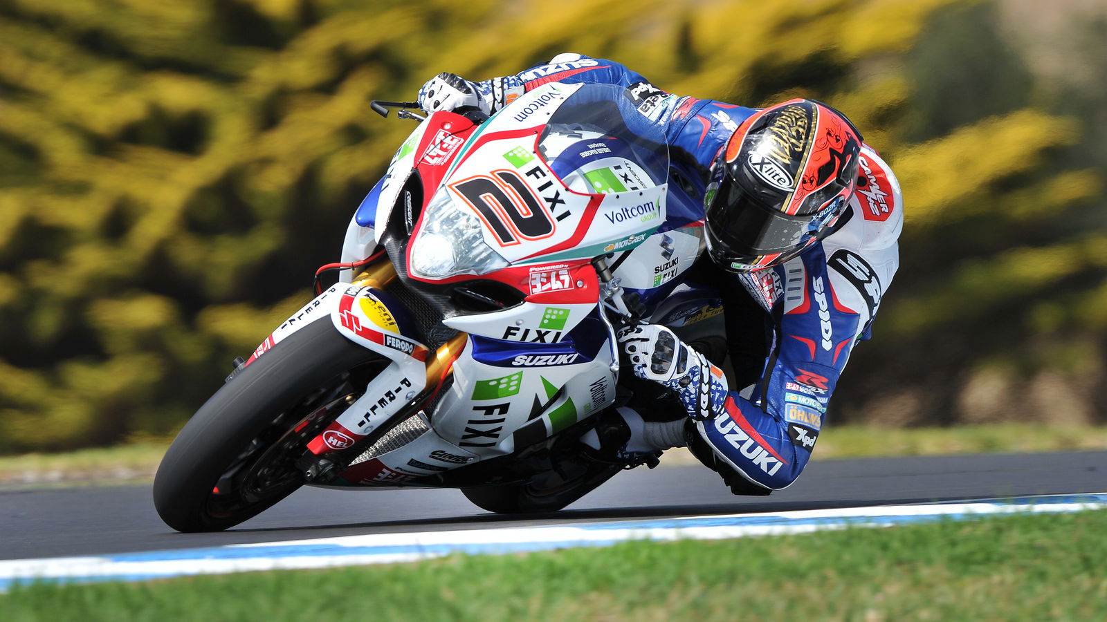 WSBK test times from Phillip Island