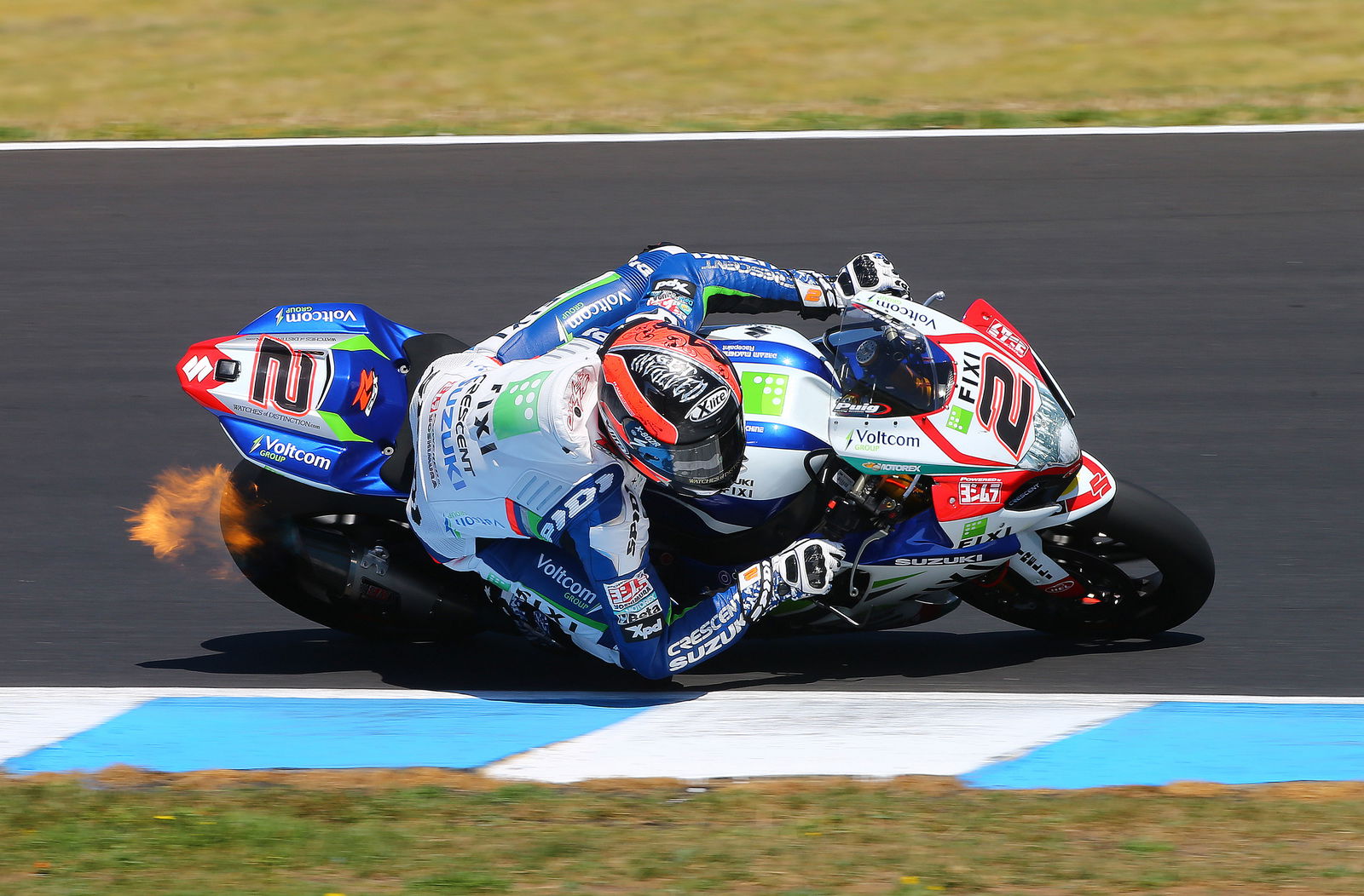 WSBK test times from Phillip Island