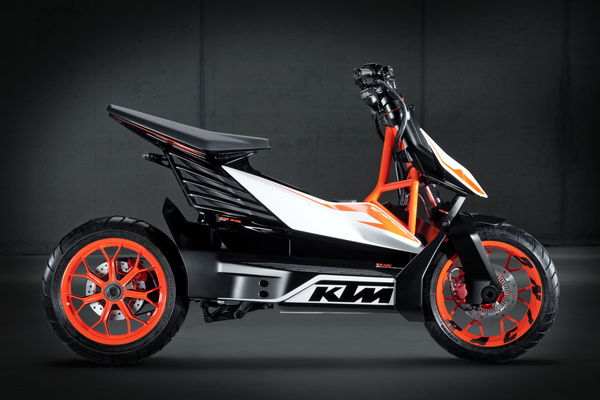 KTM's concept electric scooter