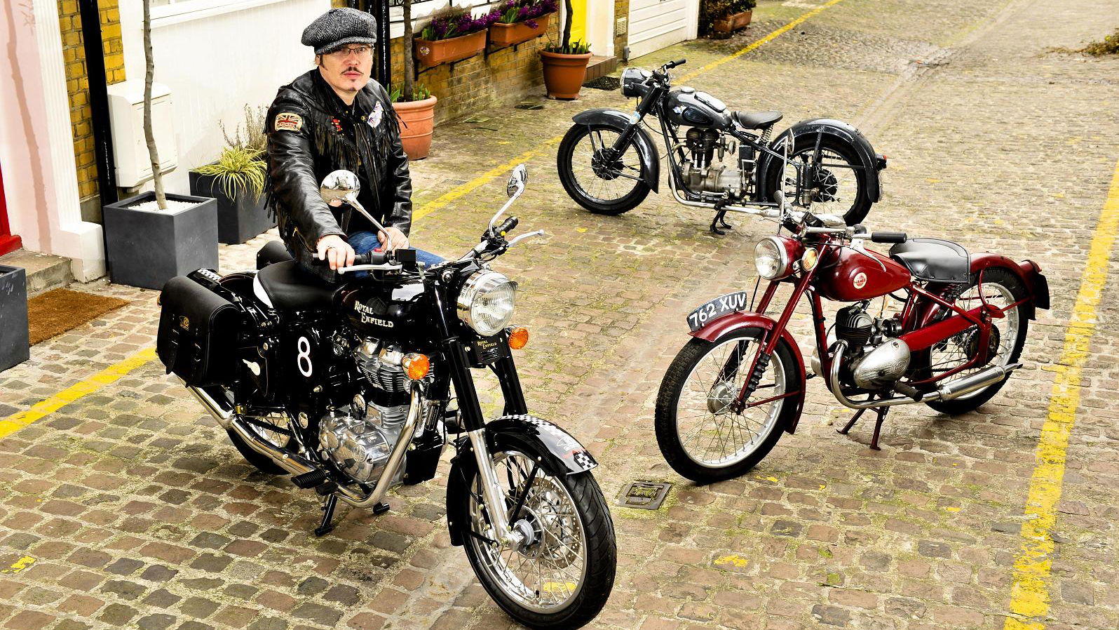 Adam Ant’s motorcycles on sale