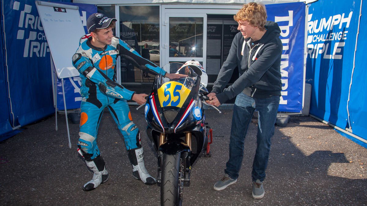 34 riders ready for Triumph Triple Challenge