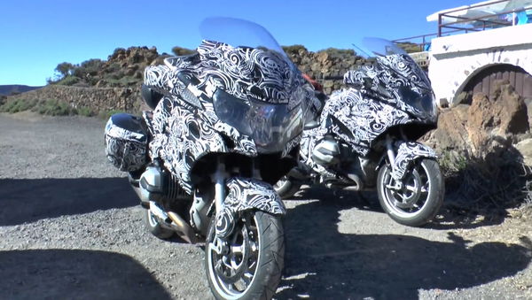 2014 BMW R1200RT spied