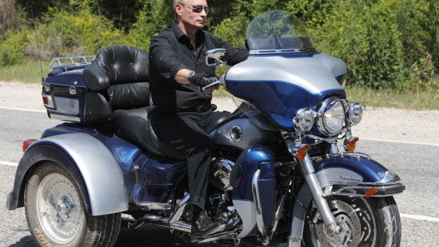 Biker Putin on Finland's secret blacklist