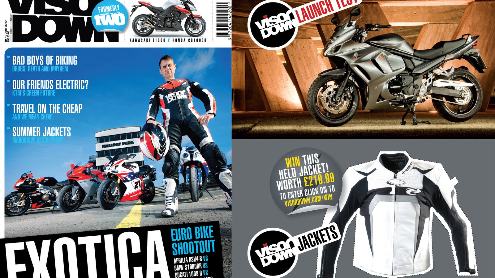 Visordown magazine - Issue 10 - what's inside