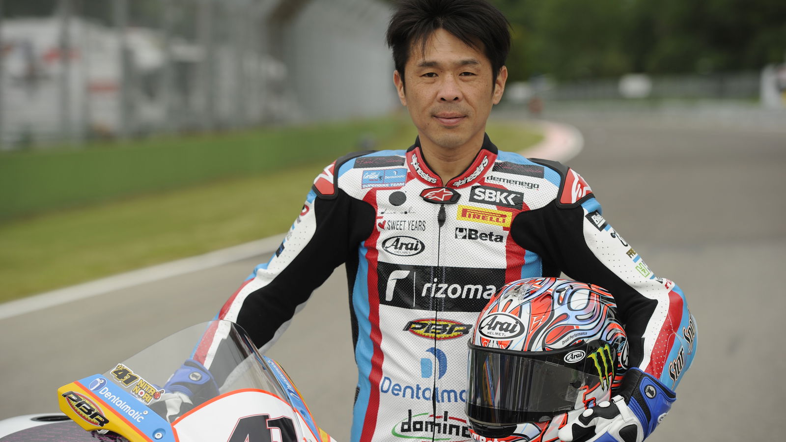 Haga back in World Superbikes on a BMW